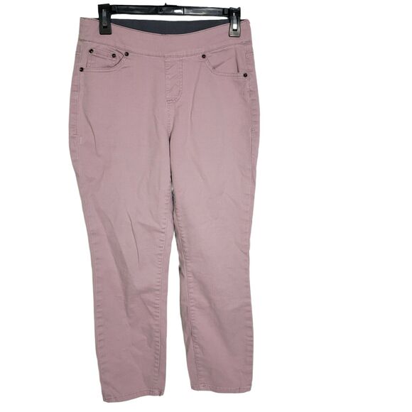 Jag Women's Jeans Size 2/26 Maya High Rise Skinny Crop Pull-On Soft Violet Chino - Picture 1 of 12